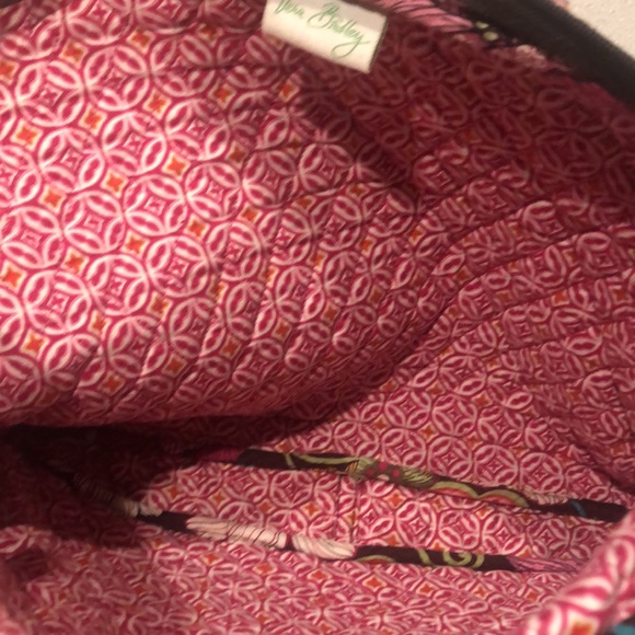 Vera Bradley Laptop/Multi Purpose Bag, Large & Front Pocket,Brown Floral - Picture 6 of 10